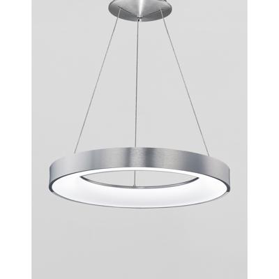 Lyora HanglampRando Thin zilvergrijs Ø 60cm - 9453456