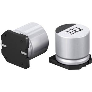 Panasonic Elektrolytische condensator SMD 100 µF 50 V 20 % (Ø x h) 10 mm x 10.2 mm 1 stuk(s)
