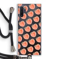 Just peachy: Samsung Galaxy Note 10 Plus Transparant Hoesje met koord
