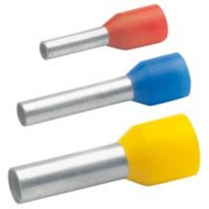 Klauke 47418 Adereindhulzen 4 mm² Deels geïsoleerd Grijs 100 stuk(s)