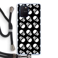 Musketon Skulls: Samsung Galaxy Note 10 Lite Transparant Hoesje met koord