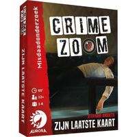 Crime Zoom: Zijn Laatste Kaart Bordspel - thumbnail