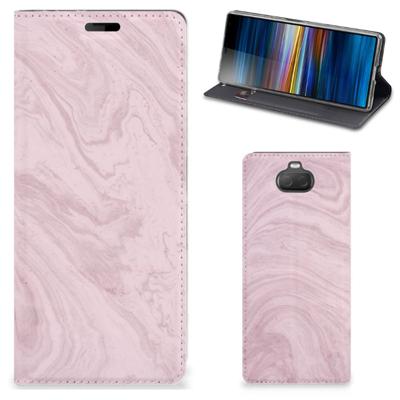 Sony Xperia 10 | Standcase | Marble Pink - Origineel Cadeau Vriendin