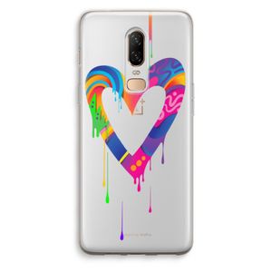 Melts My Heart: OnePlus 6 Transparant Hoesje