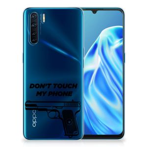 OPPO A91 Silicone-hoesje Pistol DTMP