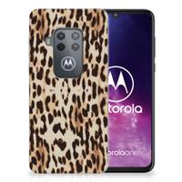 Motorola One Zoom | TPU Hoesje | Leopard Motorola One Zoom | TPU Hoesje | Leopard