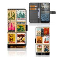 Nokia 2.4 | Flip Cover | Postzegels