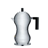 Alessi Percolator Pulcina - MDL02/3 B - Zwart - 3 kops - door Michele De Lucchi - thumbnail