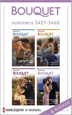 Bouquet e-bundel nummers 3457-3460 (4-in-1) - Annie West, Janette Kenny, Jennie Lucas, Susan Stephens - ebook