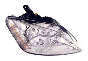 Koplamp rechts met knipperlicht H1+H7 +Elektrisch Motor 1862964