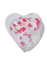 HEMA Confettiballonnen hart 30 cm - 6 stuks