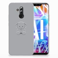 Huawei Mate 20 Lite Telefoonhoesje met Naam Grijs Baby Olifant - thumbnail