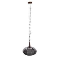 PTMD Norris Copper metal hanging lamp layers round - thumbnail