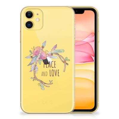 Apple iPhone 11 Telefoonhoesje met Naam Boho Text Apple iPhone 11 Telefoonhoesje met Naam Boho Text