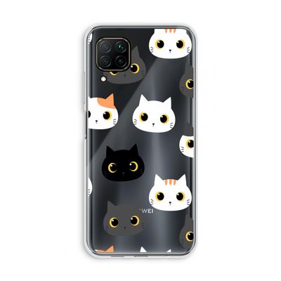 Katten: Huawei P40 Lite Transparant Hoesje
