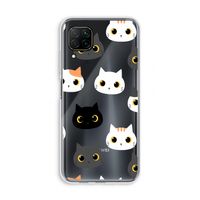Katten: Huawei P40 Lite Transparant Hoesje