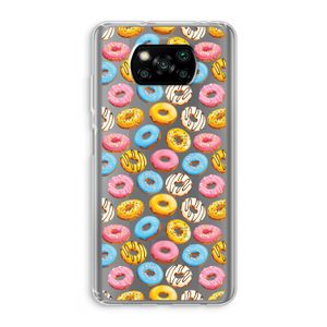 Pink donuts: Xiaomi Poco X3 NFC Transparant Hoesje