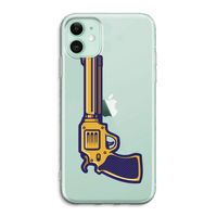 Pew Pew Pew: iPhone 11 Transparant Hoesje