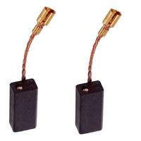 Borstels voor elektrische motor Grafitos Marjal 9144 5 x 8 x 18 mm Antraciet 2 Stuks