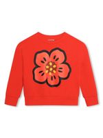 Kenzo Kids sweat à imprimé Boke Flower - Rouge