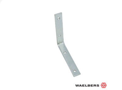 Waelbers Drempelhoek 140mm, blauw verzinkt (GV) - 20 Stuk(s) - 236231.34