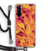 Eternal Fire: OnePlus Nord Transparant Hoesje met koord