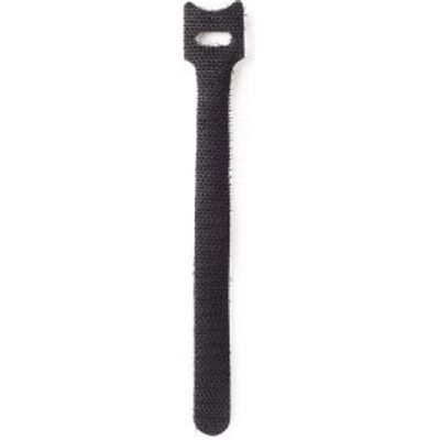 StarTech.com 15cm Kabelbinder Klittenband, 50 Pack, Zwart, Herbruikbare Haak en Lus Kabel Klitteband