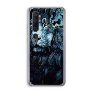 Darkness Lion: Xiaomi Mi Note 10 Pro Transparant Hoesje