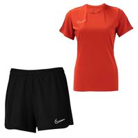 Nike Dri-FIT Academy 23 Trainingsset Dames  Rood Wit Zwart - thumbnail