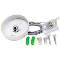 Spanningsrail Ophangset - Prixa - 1 Fase - 1 Meter - Wit