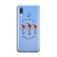 Jingle Ladies: Samsung Galaxy A40 Transparant Hoesje