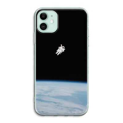 Alone in Space: iPhone 11 Transparant Hoesje