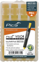 Pica 991/44 VISOR Permanent Navulling | Geel - PI99144