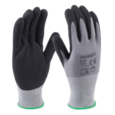 Werkzeyt Handschoen Universeel Grijs Maat 10 - WU8911090