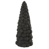 Countryfield beeld kerstboom celine l zwart 17 cm | 8 stuks