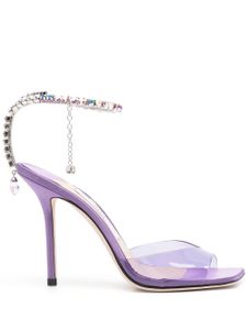 Jimmy Choo sandales Saeda 100 mm - Violet