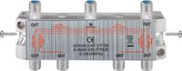 Goobay 67504 Kabel splitter/combiner Kabelsplitter Zilver - thumbnail