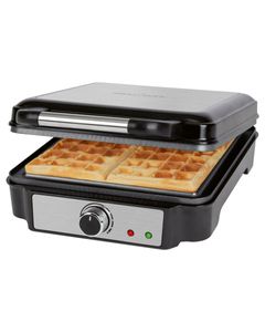 ProfiCook PC-WA 1241 4 wafel(s) 1200 W Zwart, Roestvrijstaal