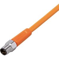 ifm Electronic EVT647 Verbindingskabel Aantal polen (sensoren): 3 Stekker, recht 2.2 m 1 stuk(s)