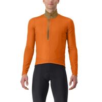 Castelli Entrata Thermal fietsshirt lange mouw oranje heren