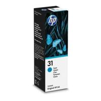 HP 31 originele cyaan inktfles van 70 ml (1VU26AE) voor HP Smart Tank 455/457/513/Plus 555/Plus 559/Plus 570/Plus 655