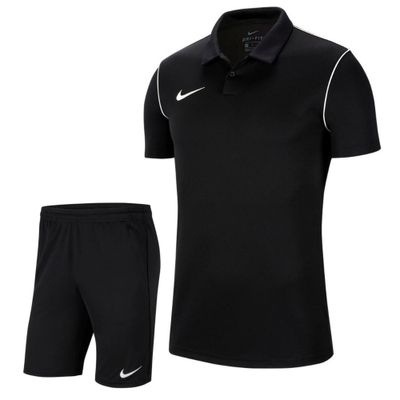 Nike Park 20 Polo Trainingsset Kids Zwart Wit Nike Park 20 Polo Trainingsset Kids Zwart Wit
