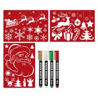 Creative Craft Group Xmas raamdecoratie set Creative Craft Group Xmas raamdecoratie set