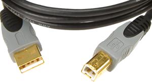 KLOTZ AIS GmbH USB-AB1 USB-kabel 1,5 m USB 2.0 USB A USB B Zwart