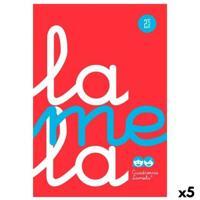 Schrift Lamela Rood Din A4 80 Lakens (5 Stuks)