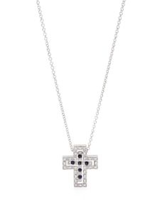 Damiani collier Belle Époque en or blanc 18ct pavé de diamants - Argent