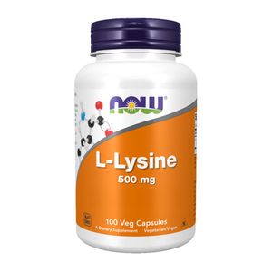 L-Lysine 500mg Now Foods 100caps