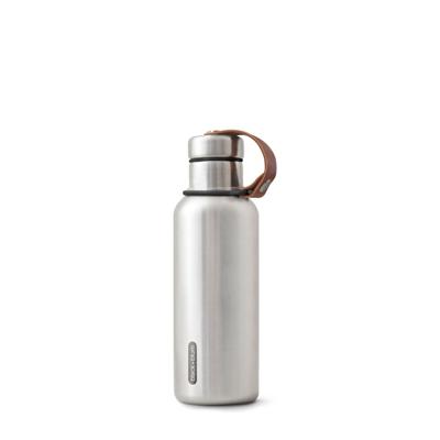 Zwarte Black+Blum Geïsoleerde Waterfles - 0,5 liter - Zwart