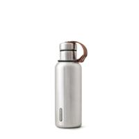Zwarte Black+Blum Geïsoleerde Waterfles - 0,5 liter - Zwart