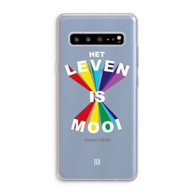 Het Leven Is Mooi: Samsung Galaxy S10 5G Transparant Hoesje